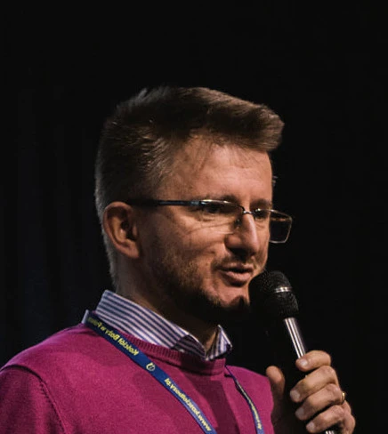 Jacek Kolodziejczyk, creator of Speaking Time Calculator