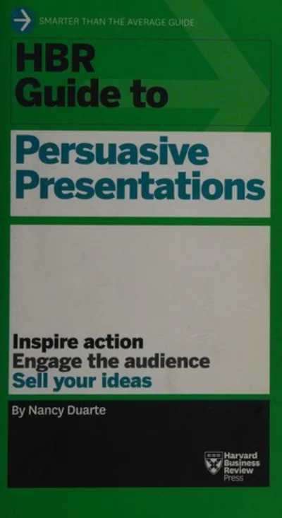 HBR Guide to Persuasive Presentations book cover